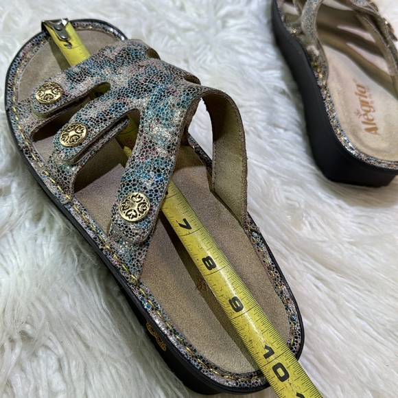 Alegria Dinah Leather Slip-On Sandals - Picture 6 of 10